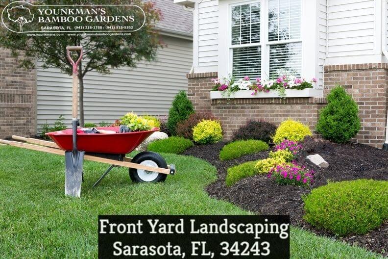 Our Front Yard Landscaping in Sarasota FL
